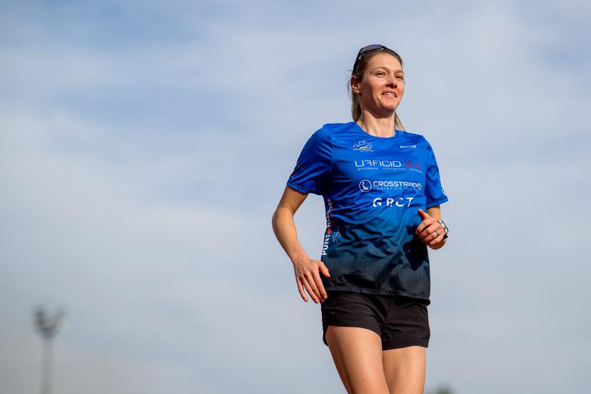 Athlete Jolien Vermeylen pictured during the annual winter camp of Team Belgium organized by the BOIC-COIB Belgian Olympic Committee, in Belek, Turkey, Sunday 23 November 2025. The camp takes place from 19 to 26 November and focuses on the initial preparations for the 2028 Olympic Games in Los Angeles. BELGA PHOTO JASPER JACOBS