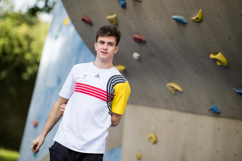 Athlete Hannes Van Duysen pictured during the annual winter camp of Team Belgium organized by the BOIC-COIB Belgian Olympic Committee, in Belek, Turkey, Sunday 23 November 2025. The camp takes place from 19 to 26 November and focuses on the initial preparations for the 2028 Olympic Games in Los Angeles. BELGA PHOTO JASPER JACOBS