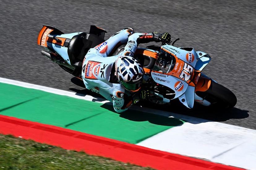 Trackhouse MotoGP Team's Spanish rider Raul Fernandez takes part in the Qualifying session for the Italian Moto GP Grand Prix at Mugello circuit, in Mugello, near Florence, on May 30, 2026.   Andreas SOLARO / AFP