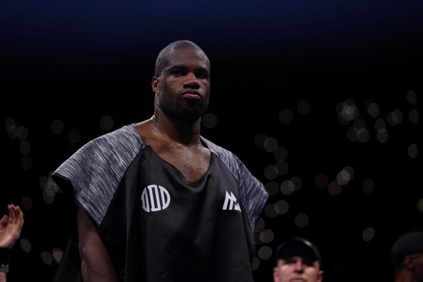 Britain's Daniel Dubois arrives ahead of his undisputed world heavyweight boxing title bout against Ukraine's Oleksandr Usyk at Wembley Stadium in London on July 19, 2025.  Adrian Dennis / AFP