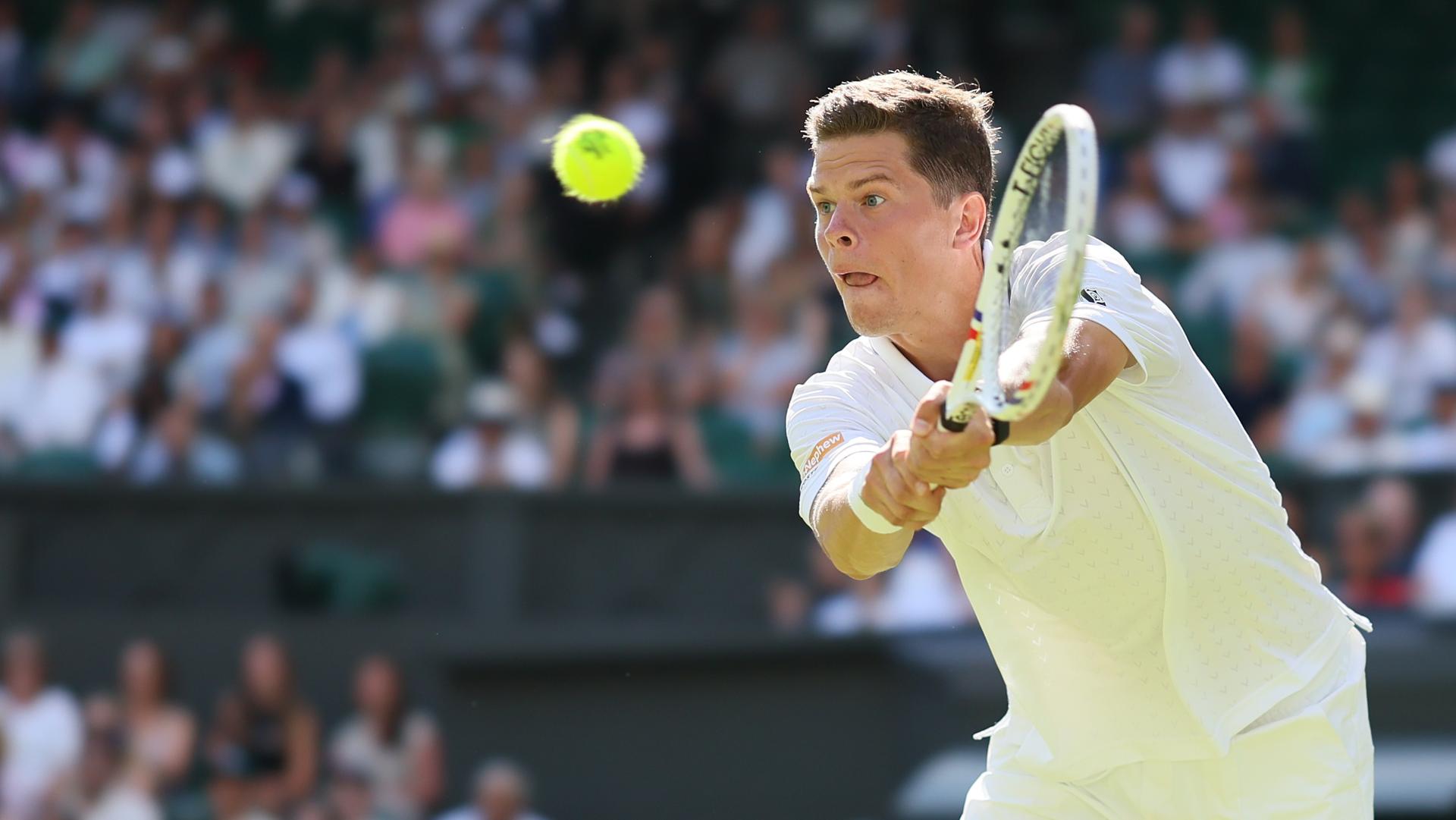 Belgian Alexander Blockx pictured in action during a first round game between Belgian Blockx and German Zverev in the Men's singles at the Wimbledon grand slam tennis tournament in London, Britain, Tuesday 30 June 2026.  BELGA PHOTO BENOIT DOPPAGNE