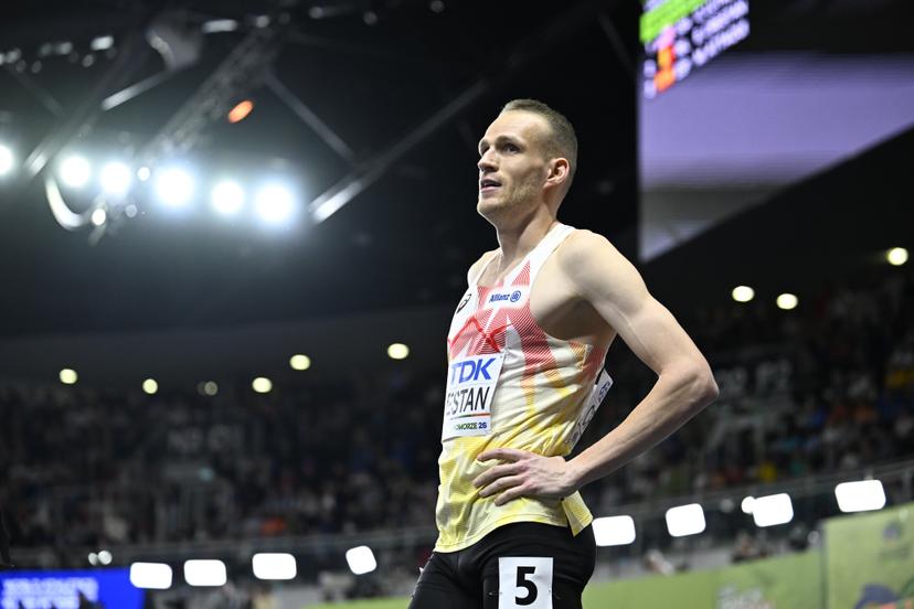 Belgian athlete Eliott Crestan and pictured during the third day of the World Athletics Indoor Championship in Torun, Poland on Sunday 22 March 2026. The championships take place from 20 to 22 March. BELGA PHOTO JASPER JACOBS