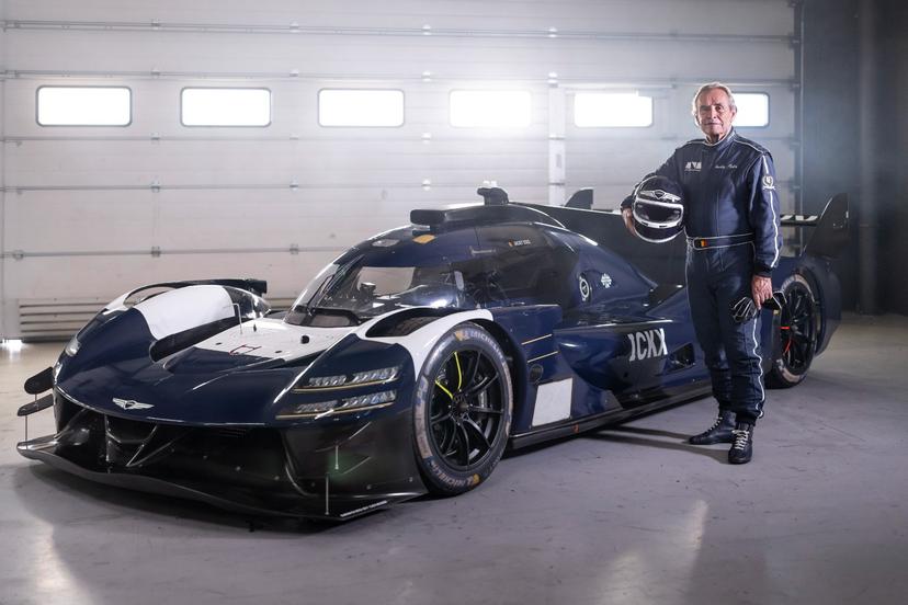 ATTENTION EDITORS - HANDOUT PICTURES - EDITORIAL USE ONLY - MANDATORY CREDIT HYUNDAI MOTORSPORT -     This handout by xxx shows Jacky Ickx testing the Genesis Hypercar at Paul Ricard.  Belga and Belga editorial board decline all responsability regarding the content of this picture. PHOTO HANDOUT HYUNDAI MOTORSPORT