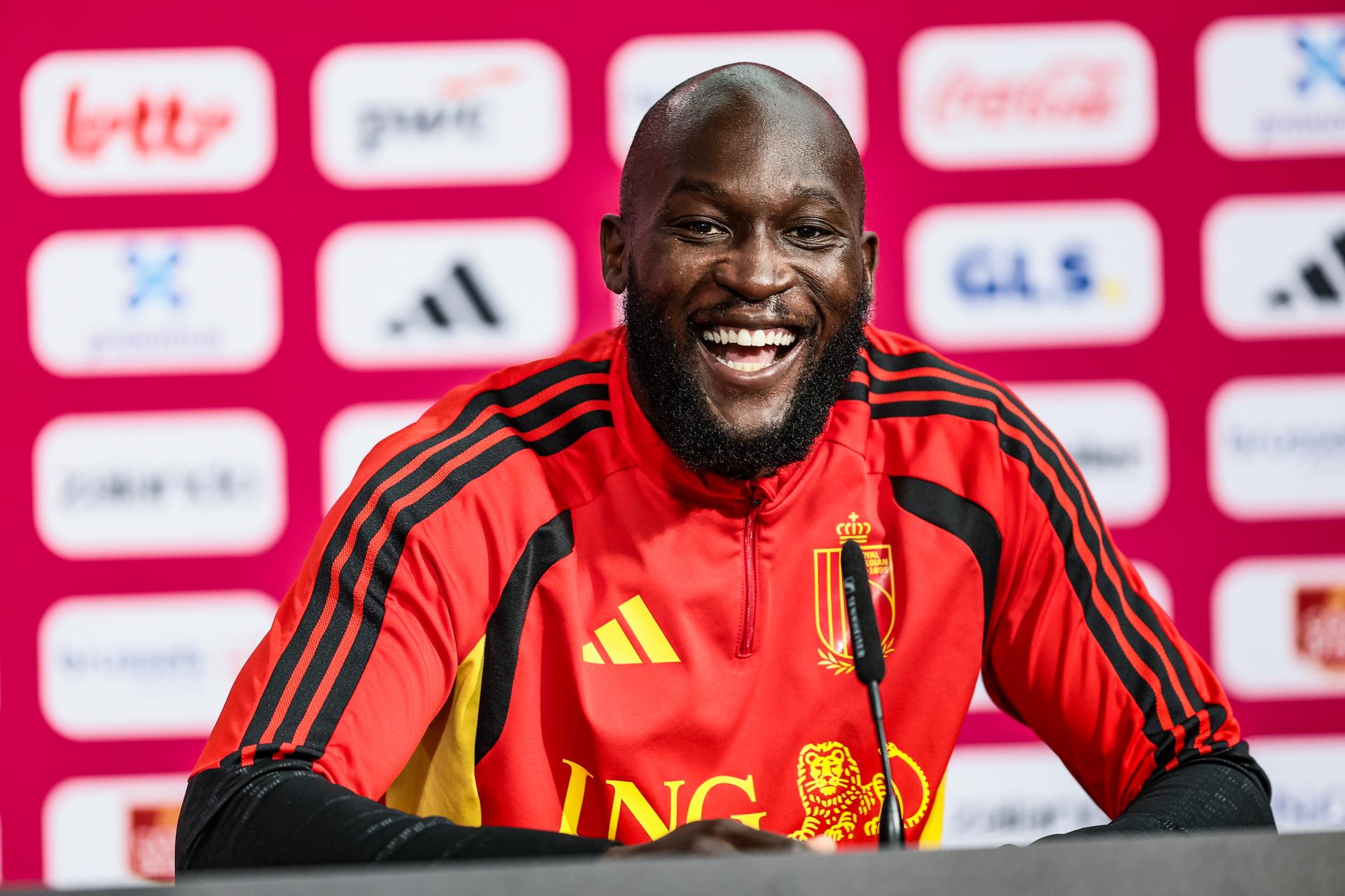 Belgium's Romelu Lukaku pictured during a press moment of Belgian national soccer team Red Devils, on Monday 29 June 2026 in their base camp, home of the Seattle Sounders, Renton, Seattle, USA. The Rode Duivels - Diables Rouges qualified for the knockout stage of the 2026 FIFA World Cup, where they'll meet Senegal in the round of 32 on July 1st. BELGA PHOTO BRUNO FAHY