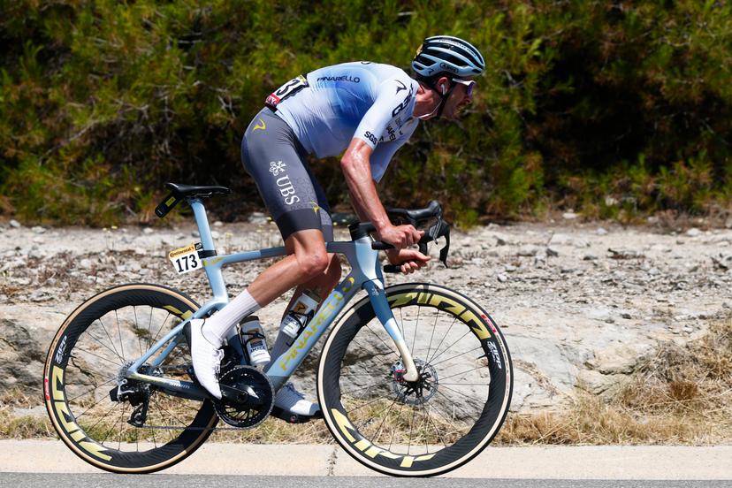 Australian Chris Harper of Pinarello-Q36.5 Pro Cycling Team pictured in action during stage 3 of the 2026 Tour de France cycling race, a stage of 195,9km from Granollers, Spain, to Les Angles, France, Monday 06 July 2026. The 113th edition of the Tour de France starts on Saturday 4 July in Barcelona, Spain, and will finish in Paris, France on the 26th of July.  BELGA PHOTO POOL LUCA BETTINI