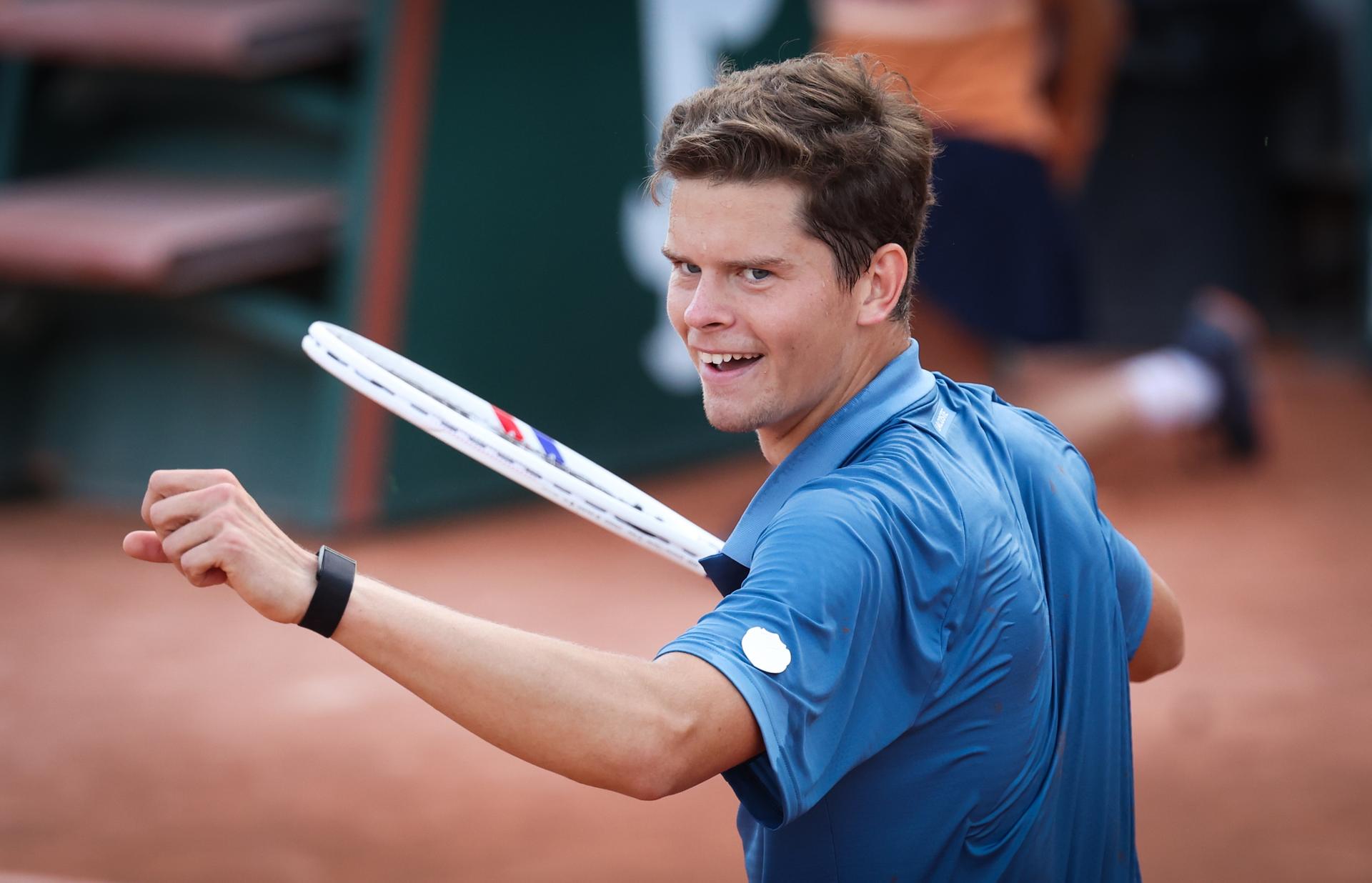 Belgian Alexander Blockx pictured during a first round match in the men's singles between Belgian Blockx and Hong Kong's Wong at the Roland Garros French Open tennis tournament, in Paris, France, Sunday 24 May 2026. This year's tournament takes place from 18 May to 07 June. BELGA PHOTO VIRGINIE LEFOUR
