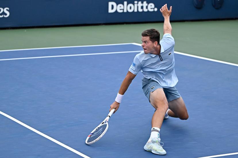 Alexander Blockx of Belgium plays against Tomas Barrios Vera of Chile during the Men's singles Round 1 of the 2026 US Open Tennis Championship, USTA Billie Jean King National Tennis Center in Flushing Meadow-Corona Park, in the Queens borough of New York, NY, August 31, 2026. (Photo by Anthony Behar/Sipa USA) BELGA PHOTO BENELUX ONLY