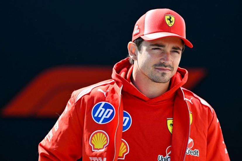 Ferrari's Monegasque driver Charles Leclerc arrives ahead of a practice session for the 2026 Formula 1 Grand Prix du Canada at Circuit Gilles-Villeneuve in Montreal, Canada, on May 22, 2026.   Andrej Ivanov / AFP