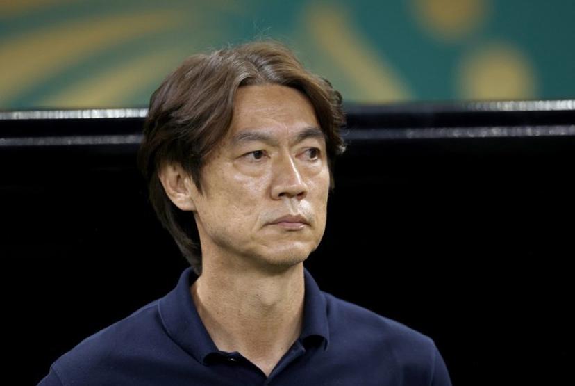 South Korea's head coach Hong Myung-bo looks on ahead of the 2026 World Cup Group A football match between South Korea and the Czech Republic at the Guadalajara Stadium in Zapopan on June 11, 2026.   Ulises RUIZ / AFP