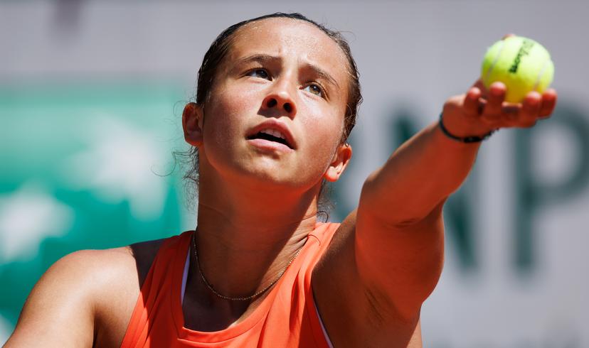 Belgian Hanne Vandewinkel pictured in action during the afternoon training session at the Roland Garros French Open tennis tournament, in Paris, France, Friday 22 May 2026. This year's tournament takes place from 24 May to 07 June. BELGA PHOTO BENOIT DOPPAGNE