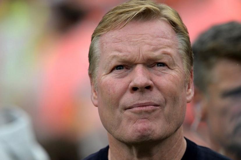 Netherlands' head coach Ronald Koeman gestures during the 2026 World Cup Group F football match between Tunisia and the Netherlands at the Kansas City Stadium in Kansas City on June 25, 2026.   Juan MABROMATA / AFP