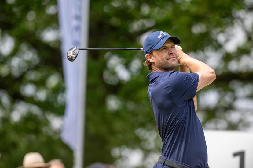 Belgian Thomas Detry is pictured during the first round (1/4) of the 2026 Soudal Open DP World Tour golf tournament in Schilde, Thursday 21 May 2026. The Soudal Open takes place from 21 to 24 May at the Rinkven Golf Club in Schilde. BELGA PHOTO JONAS ROOSENS