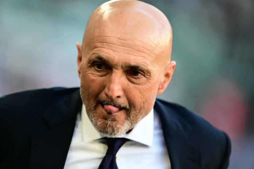 Juventus' Italian coach Luciano Spalletti is pictured before the Italian Serie A football match between Juventus and Genoa at the Allianz stadium in Turin, on April 6, 2026.  Marco BERTORELLO / AFP