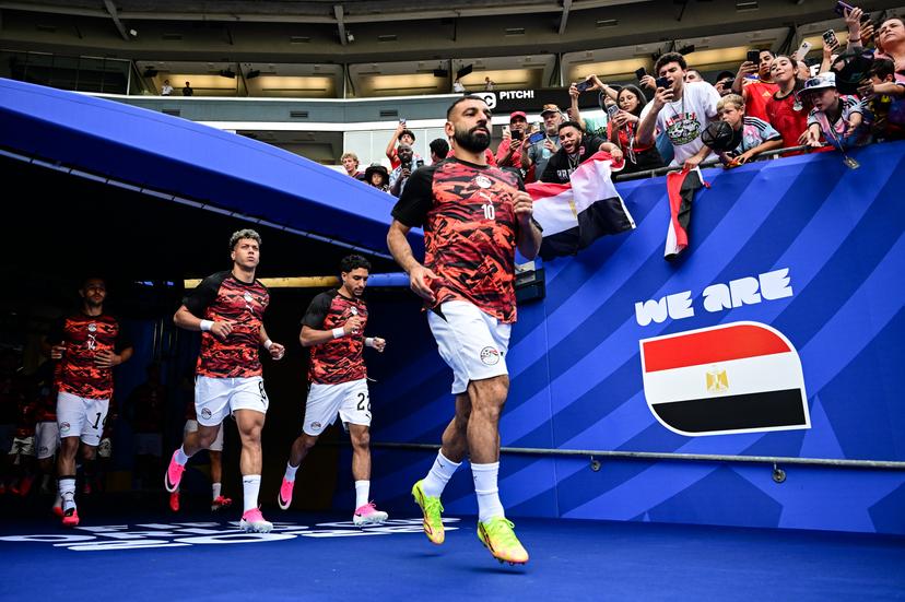 Egypt's Mohamed Salah pictured before a soccer game between Belgian national team Red Devils and Egypt, on Monday 15 June 2026 in Seattle, the first game in the group stage of the FIFA World Cup 2026 in the United States of America. The Diables Rouges - Rode Duivels were drawn into Group G. BELGA PHOTO DIRK WAEM