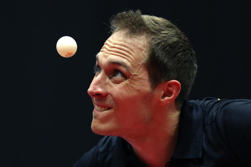 Belgian Cedric Nuytinck is pictured in action during the European qualification tournament for the 2024 Olympics, in Sarajevo, Bosnia and Herzegovina, Thursday 16 May 2024. BELGA PHOTO NIKOLA KRSTIC