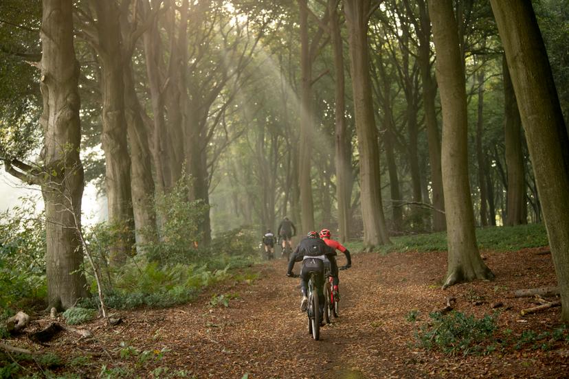 illustration picture the Ronde van Vlaanderen Off-Road mountainbike and gravelbike event for amateurs, Sunday 10 October 2021, in Kluisbergen. BELGA PHOTO CHRISTOPHE KETELS