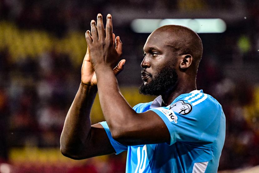 Belgium's Romelu Lukaku pictured after a soccer game between North Macedonia and Belgian national team Red Devils, Friday 06 June 2025 in Skopje, the first (out of 8) qualification games for the World Cup 2026. BELGA PHOTO DIRK WAEM