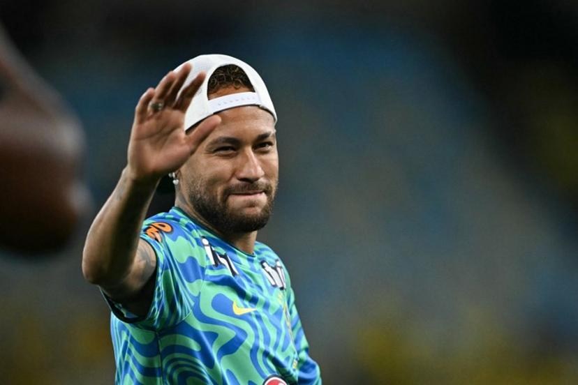 Brazil's forward Neymar acknowledges fans at the end of the international friendly football match between Brazil and Panama at the Maracana stadium in Rio de Janeiro, Brazil on May 31, 2026.  Mauro PIMENTEL / AFP