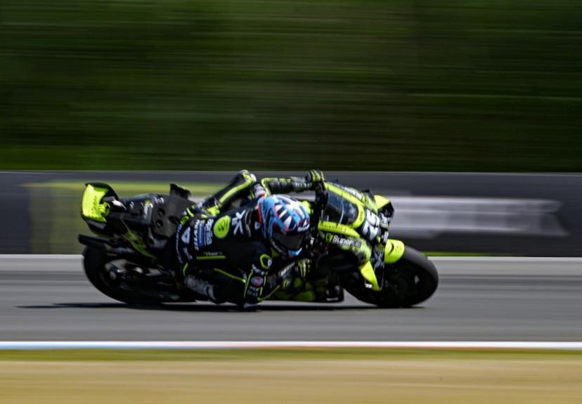 Team Trackhouse Racing MotoGP's Raul Fernandez competes during the MotoGP Grand Prix of Czechia in Brno, Czech Republic, on June 21, 2026.  Michal Cizek / AFP