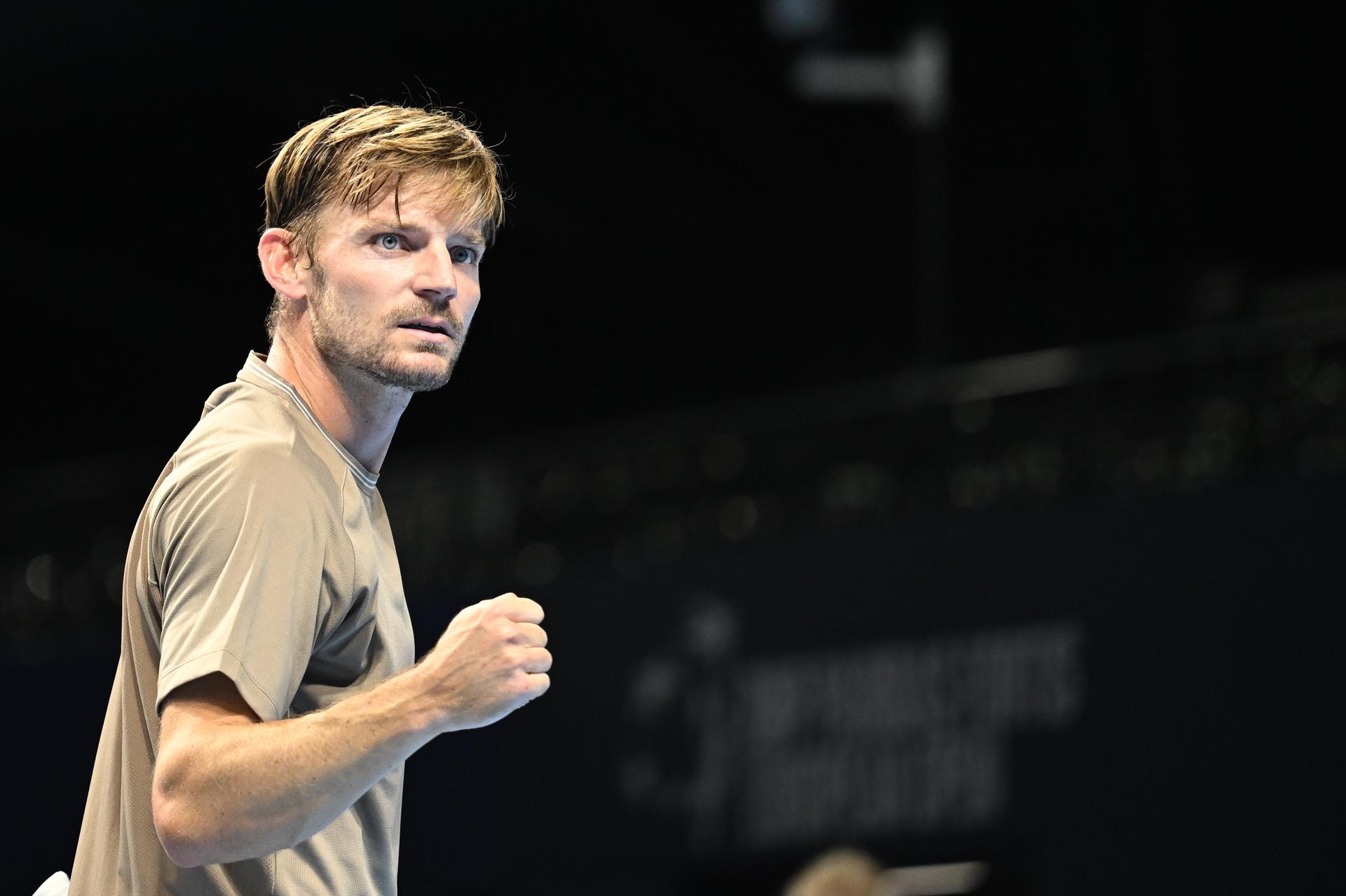 Belgian David Goffin pictured during the European Open ATP tennis tournament in Brussels, on Wednesday 21 October 2026. This year's edition of the tournament is taking place from 17 to 25 October BELGA PHOTO DAVID PINTENS