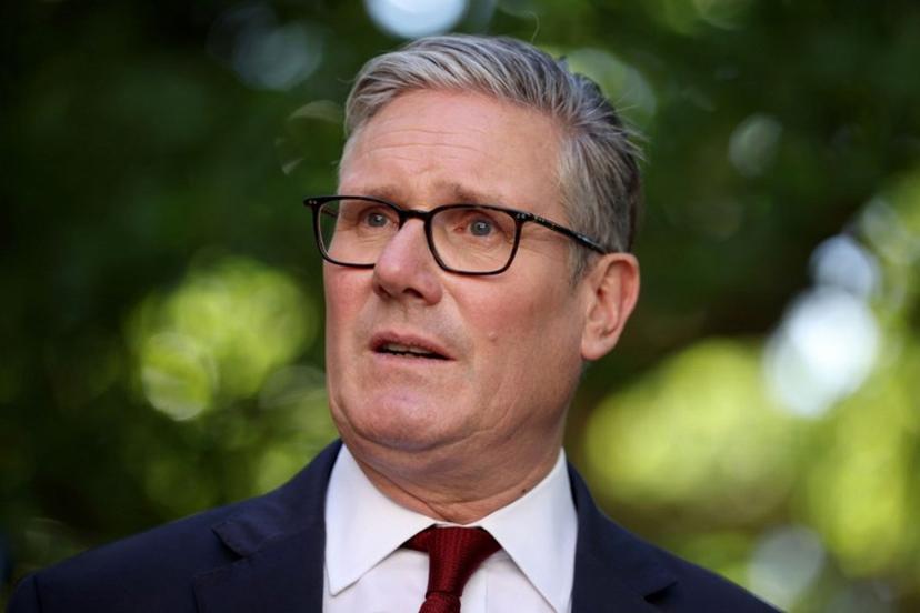 Britain's Prime Minister Keir Starmer speaks during a reception for NHS staff at 10 Downing Street in London on July 6, 2026.  Dan Kitwood / POOL / AFP