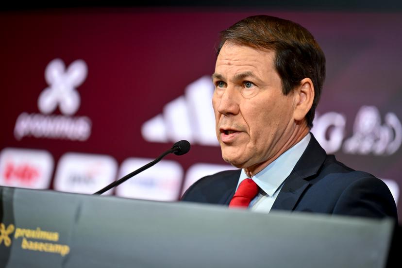 Belgium's head coach Rudi Garcia pictured during a press conference of Belgian national soccer team Red Devils to announce the selection for the 2026 FIFA World Cup, at the Proximus Basecamp in Tubize, on Friday 15 May 2026. The 2026 FIFA World Cup will take place in the United States, Mexico, and Canada from 11/06 to 19/07. BELGA PHOTO EMILE WINDAL
