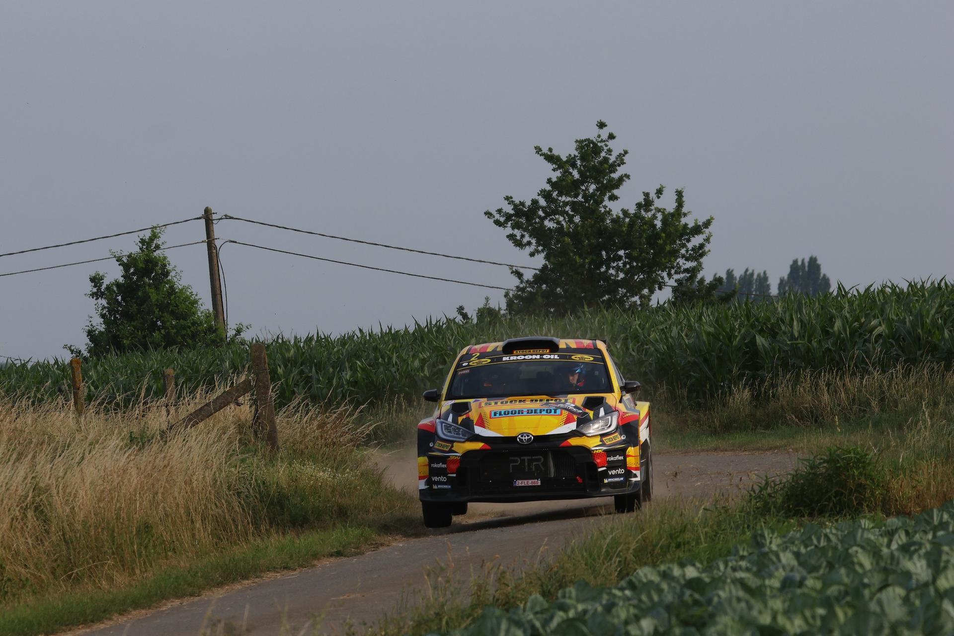 ATTENTION EDITORS - HANDOUT PICTURE - EDITORIAL USE ONLY - MANDATORY CREDIT BELGIAN RALLY CHAMPIONSHIP  - Belgian Jos Verstappen and Stéphane Lefebvre pictured at the Ypres Rally in Ieper on Friday 26 June 2026.  BELGA PHOTO HANDOUT BELGIAN RALLY CHAMPIONSHIP