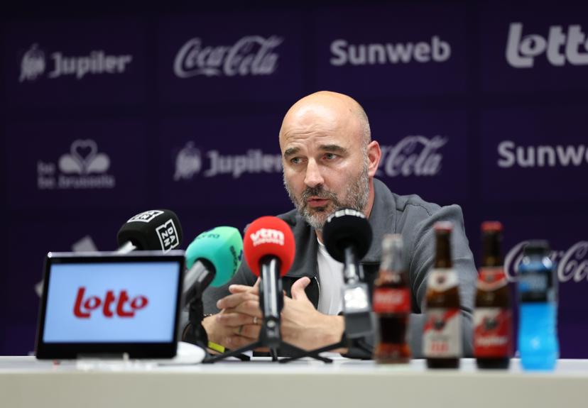Anderlecht's sports director Antoine Sibierski pictured during a press conference of Belgian first division soccer team RSC Anderlecht to present their new coach, on Thursday 25 June 2026 in Anderlecht, in preparation of the upcoming 2026-2027 Belgian first division soccer season. BELGA PHOTO VIRGINIE LEFOUR
