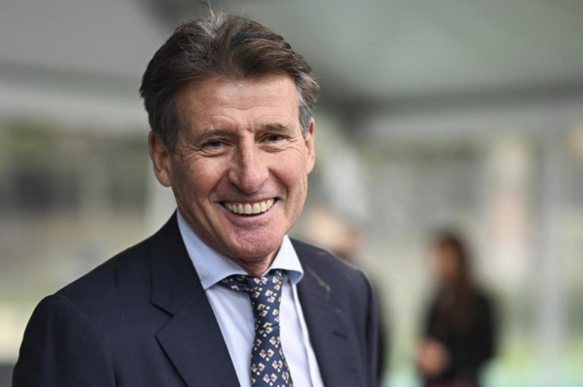 Candidate for presidency of the International Olympic Committee (IOC) Sebastian Coe arrives to the Opening ceremony of the 144th IOC Session at the Ancient Olympia archeological site, birthplace of the ancient Olympics in southern Greece, on March 18, 2025. The next President of the International Olympic Committee will be elected on March 20, 2025 among seven canditates. Fabrice COFFRINI / AFP