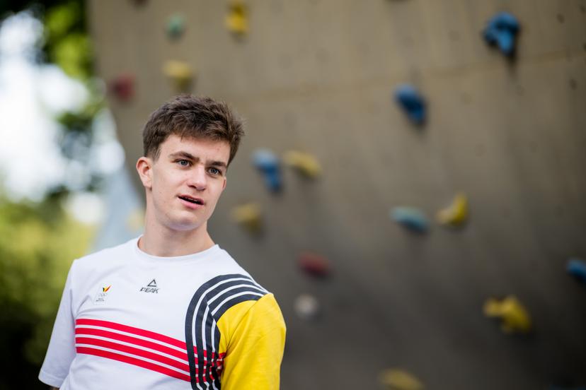 Athlete Hannes Van Duysen pictured during the annual winter camp of Team Belgium organized by the BOIC-COIB Belgian Olympic Committee, in Belek, Turkey, Sunday 23 November 2025. The camp takes place from 19 to 26 November and focuses on the initial preparations for the 2028 Olympic Games in Los Angeles. BELGA PHOTO JASPER JACOBS