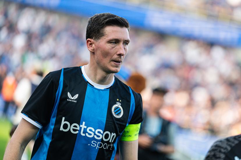 Club's Hans Vanaken pictured after a game between Belgian soccer team Club Brugge KV and KAA Gent, Sunday 24 May 2026 in Brugge, on the last day of the Champion's Play-offs of the 2025-2026 'Jupiler Pro League' first division of the Belgian championship. BELGA PHOTO EMILE WINDAL