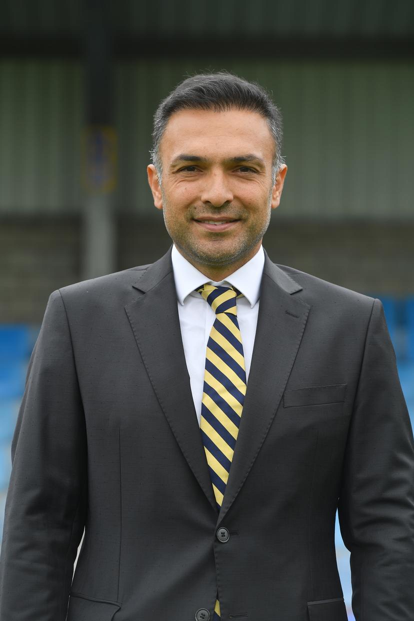 Westerlo's vice-chairman Hasan Cetinkaya poses for photographer at the 2019-2020 photoshoot of KVC Westerlo, before the 2019-2020 season of the 'Proximus League' 1B division of the Belgian soccer championship, Tuesday 16 July 2019 in Westerlo. BELGA PHOTO JOHN THYS
