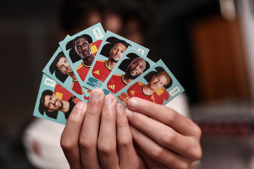 Illustration shows the official FIFA World Cup 2026 trading sticker collection, launched by Panini, Wednesday 06 May 2026, in Namur. BELGA PHOTO BRUNO FAHY