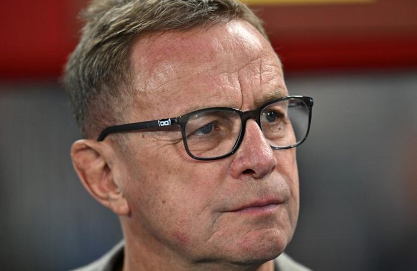 Austria's coach Ralf Rangnick is pictured prior to the friendly football match between Austria and Tunisia in Vienna, Austria on June 1, 2026 ahead of the 2026 FIFA World Cup football tournament.  Joe Klamar / AFP