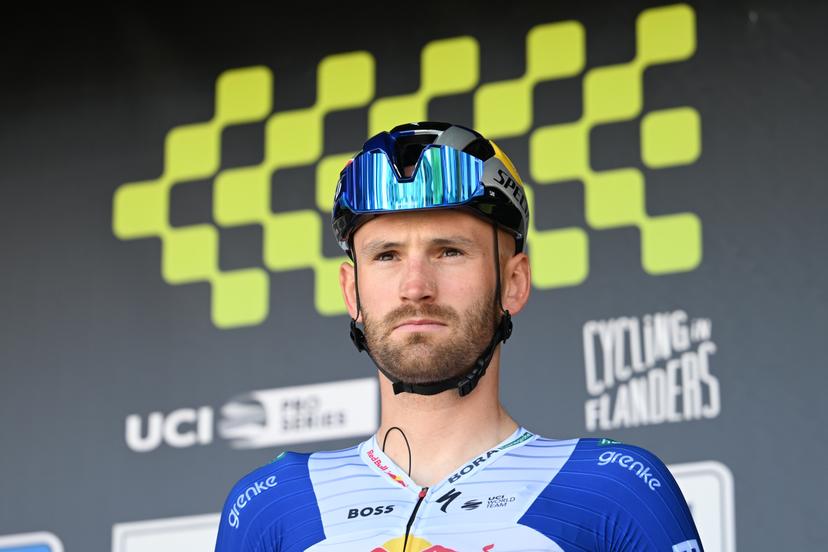 Belgian Jordi Meeus of Red Bull-BORA-hansgrohe pictured at the start of the men's race of the 'Scheldeprijs' one day cycling event, 205,2km from Terneuzen, the Netherlands to Schoten, Belgium on Wednesday 08 April 2026. BELGA PHOTO MAARTEN STRAETEMANS
