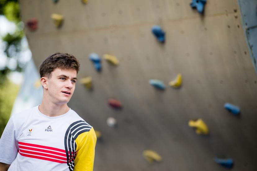 Athlete Hannes Van Duysen pictured during the annual winter camp of Team Belgium organized by the BOIC-COIB Belgian Olympic Committee, in Belek, Turkey, Sunday 23 November 2025. The camp takes place from 19 to 26 November and focuses on the initial preparations for the 2028 Olympic Games in Los Angeles. BELGA PHOTO JASPER JACOBS