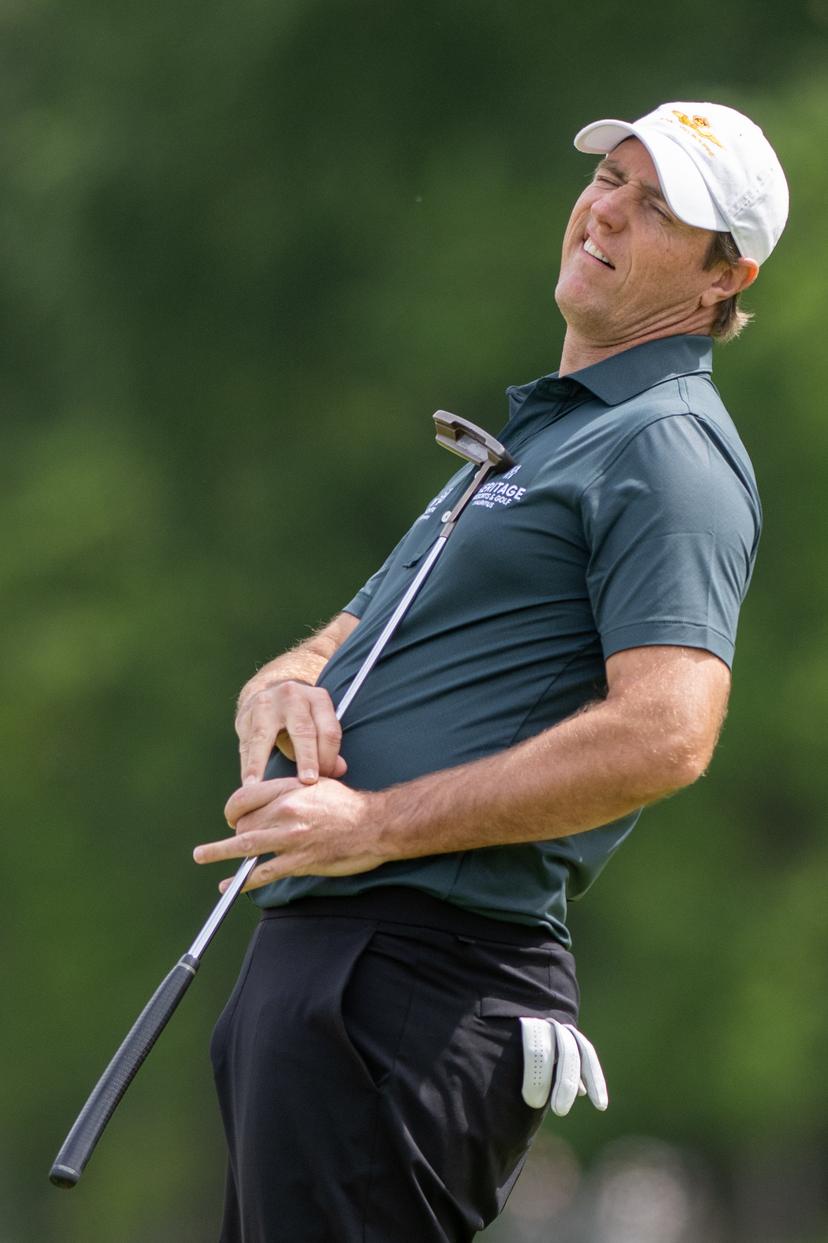 Belgian Nicolas Colsaerts is pictured at the first round (1/4) of the 2026 Soudal Open DP World Tour golf tournament in Schilde, Thursday 21 May 2026. The Soudal Open takes place from 21 to 24 May at the Rinkven Golf Club in Schilde. BELGA PHOTO JONAS ROOSENS