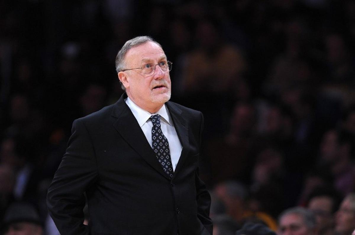 The Minnesota Timberwolves coach Rick Adelman during the NBA game against the Los Angeles Lakers at Staples Center on December 20, 2013 in Los Angeles, California.   AFP PHOTO / Robyn Beck  ROBYN BECK / AFP