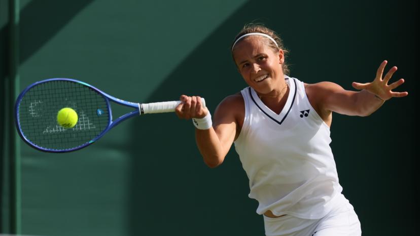 Belgian Hanne Vandewinkel pictured in action during a first roung game between Belgian Vandewinkel (WTA 103) and US' Liu (WTA 146) in the Ladies' singles at Wimbledon grand slam tennis tournament in London, Britain, Monday 29 June 2026.  BELGA PHOTO BENOIT DOPPAGNE