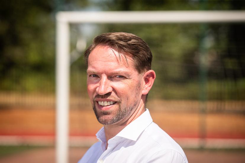 Belgian soccer coach Sven Vermant poses for the photographer in Gent, Thursday 02 August 2018. BELGA PHOTO JAMES ARTHUR GEKIERE