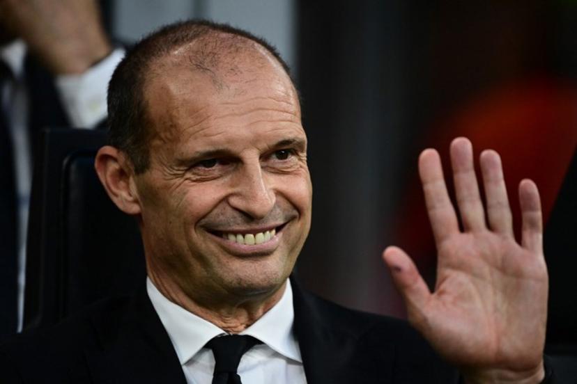 AC Milan's Italian head coach Massimiliano Allegri looks on ahead of the Italian Serie A football match between AC Milan and Cagliari at the San Siro Stadium in Milan on May 24, 2026.  Piero CRUCIATTI / AFP