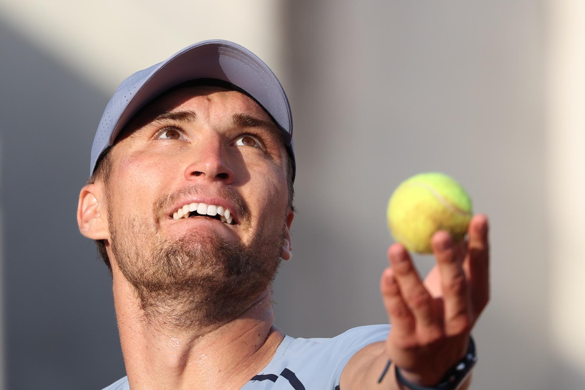 Belgian Raphael pictured in action at a third round match between Italian Arnaldi and Belgian Collignon, in the men's singles at the Roland Garros French Open tennis tournament, in Paris, France, Saturday 30 May 2026. This year's tournament takes place from 18 May to 07 June. BELGA PHOTO VIRGINIE LEFOUR