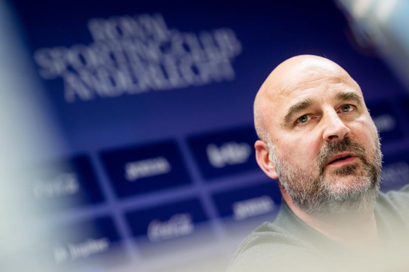 Anderlecht's sports director Antoine Sibierski pictured during a press conference of Belgian soccer team RSC Anderlecht to present their new sporting director, on Wednesday 06 May 2026 in Brussels. French Sibierski has been appointed, coming over from French 2nd division team ESTAC Troyes. BELGA PHOTO JASPER JACOBS