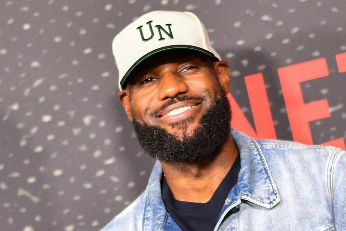 US professional basketball player LeBron James attends the Los Angeles premiere of Netflix's "Starting 5" at the Egyptian Theatre in Hollywood, California, on September 23, 2024. VALERIE MACON / AFP