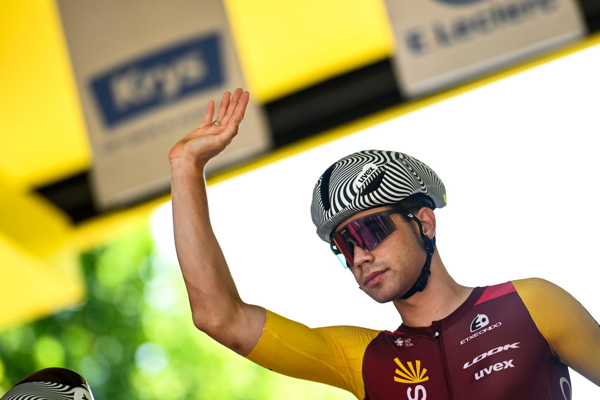 Belgian Milan Fretin of Cofidis pictured at the start of stage 8 of the 2026 Tour de France cycling race, a stage of 182km from Perigueux to Bergerac, on Saturday 11 July 2026. The 113th edition of the Tour de France starts on Saturday 4 July in Barcelona, Spain, and will finish in Paris, France on the 26th of July. BELGA PHOTO JASPER JACOBS