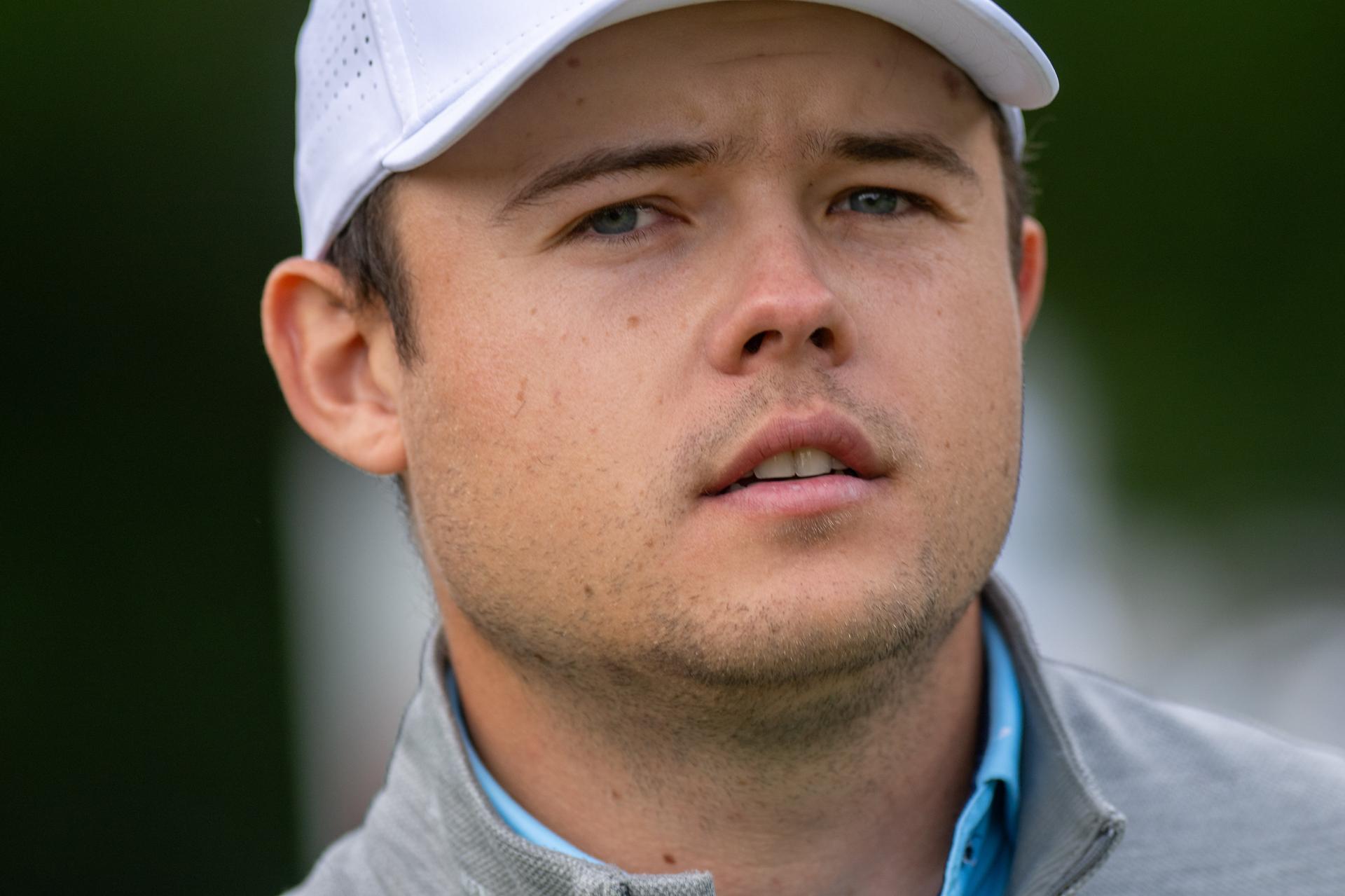 Belgian Kristof Ulenaers pictured during the first round (1/4) of the 2026 Soudal Open DP World Tour golf tournament in Schilde, Thursday 21 May 2026. The Soudal Open takes place from 21 to 24 May at the Rinkven Golf Club in Schilde. BELGA PHOTO JONAS ROOSENS