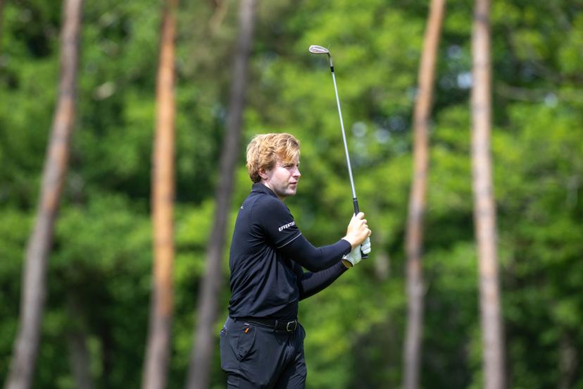 Belgian James Meyer De Beco pictured during the first round (1/4) of the 2026 Soudal Open DP World Tour golf tournament in Schilde, Thursday 21 May 2026. The Soudal Open takes place from 21 to 24 May at the Rinkven Golf Club in Schilde. BELGA PHOTO JONAS ROOSENS
