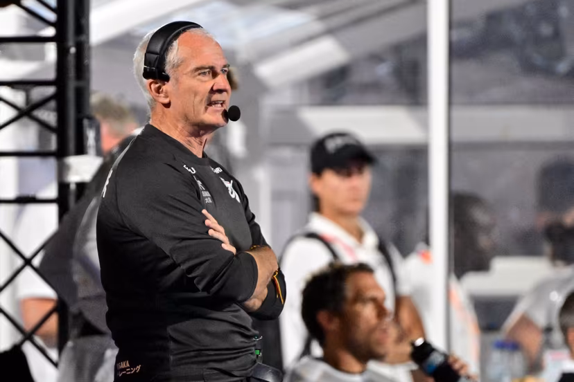Belgium's coach Shane McLeod pictured during a hockey game between Belgian Lions and Germany, the second (out of three) matches during the group stage of the men's 2026 Hockey World Cup, Monday 17 August 2026 in Wavre. The 2026 edition of the Hockey World Cup takes place in Belgium and The Netherlands from August 15 to August 30. BELGA PHOTO DIRK WAEM